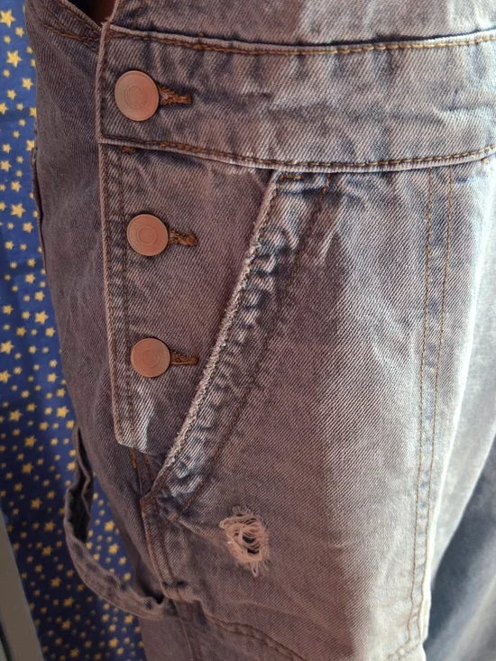 **Celebrity Pink Light Blue Denim Piece** - Picture 7 of 10